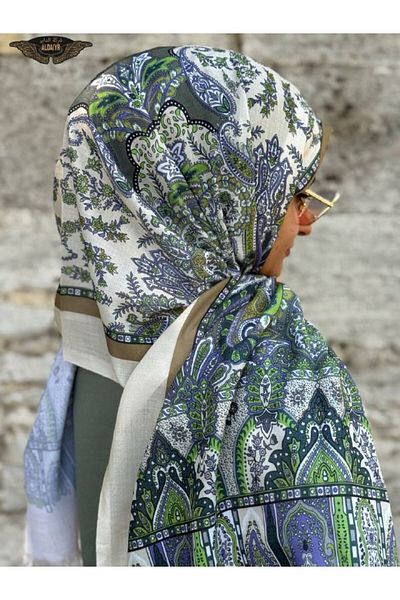 ALDAİR Viscose Pajmera 110 Grams with Pattern Kashmir3