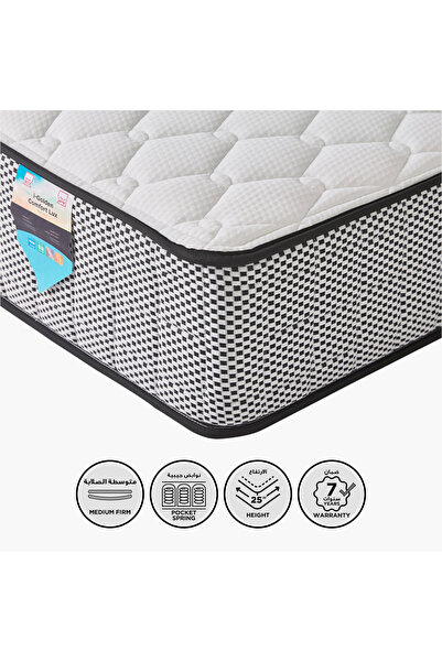 Home Box مرتبة SleepNest iGolden Comfort Lux متوسطة الصلابة ذات النوابض الجيب...