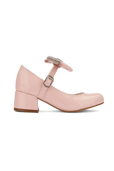 ROCKY SPORT Roz Girl's Stony Buckle Stylish Orthopedic Non-Slip Comfortable Sole Heeled Shoes