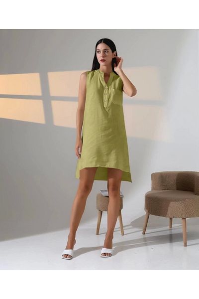 nedo7 Button Detailed Mini Dress