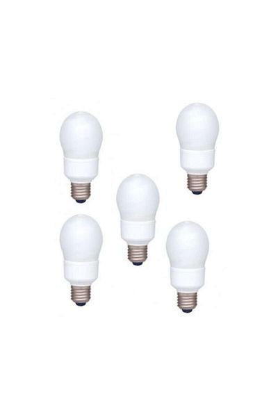 PANASONIC Set 5 becuri EFA13E672V-5, putere 13W, echivalent cu becuri incandescente de 55W