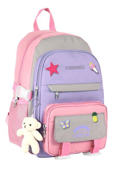 Famebag Ümit Çanta Licensed Multi-Compartment Colorful Backpack - 5072