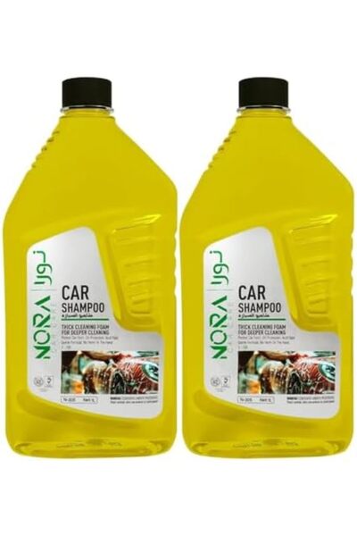 Nora عرض كومبو - شامبو سيارة مكون من قطعتين - رغوة تنظيف سميكة للتنظيف العميق...
