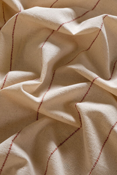 Koza Home Grain 100% Cotton Table Cloth Cream-Tile 140X200 cm 2599