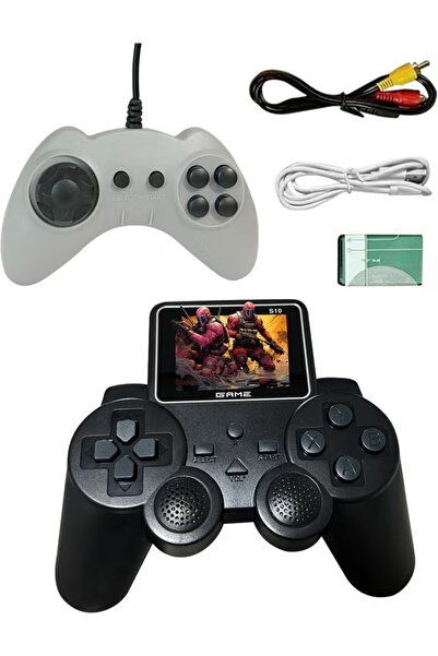 S10 PlayingStation 520-in-1 Retro Games Handheld - Controller Console with Loads of Classic Arcade Games