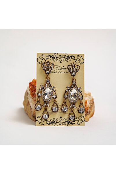 CHARM Cercei „Solar Echo” – Discuri aurii texturate cu cerc central