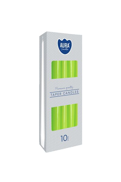 BISPOL Lumanari Conice Crem, 10 buc/set