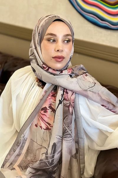 Tesettür Diyarı Lorienka Pattern Lina Shawl