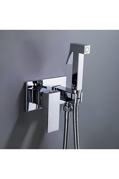 Rain Drop De la Robinetul Meu Hygienic shower set, hot/cold water for bidet and toilet, recessed