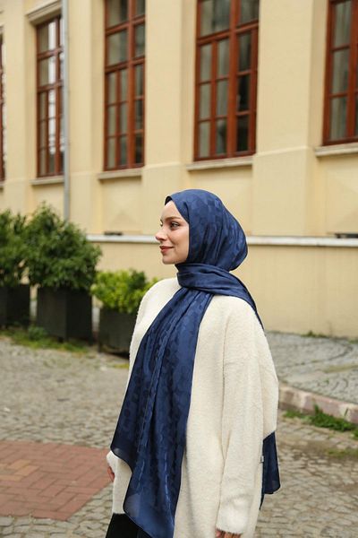 Hint İpek Jacquard Shawl Jakav21-11