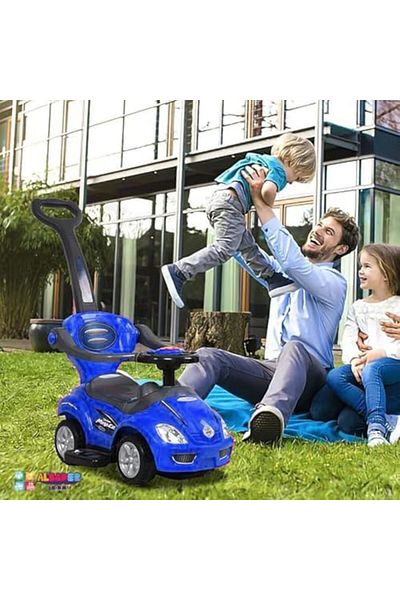 ALBADER 3-In-1 Push Car - Push Toddler Ride on Car, Toy Baby Stroller Walker | Safe Ride-On Toy