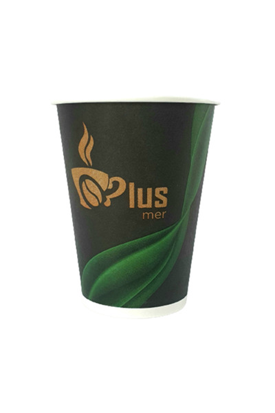 Depozitul de Cafea Plusmer Pahare de carton Plusmer – 6 oz, 170 ml, 50 buc/se...