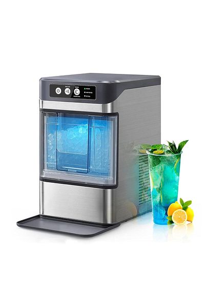 Generic Automatic Countertop Nugget Ice Maker Machine – Portable Chewable Pellet Ice Machine