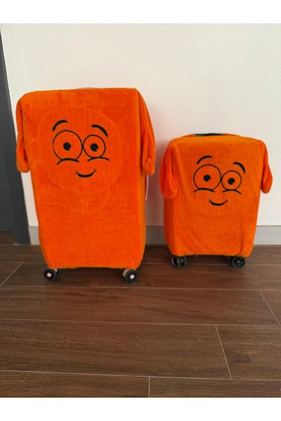 paptex Welsoft Plush Suitcase Cover – Compatible with Medium Size, Protection Against Impact and Scratches