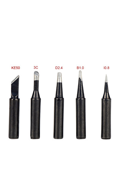 choice2 black JCD 5PCS per Iron Tip I/B /K/2.4D/3C Set 900M T Welding Tip Hea...