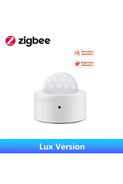 Choice3 مستشعر حركة صغير بتقنية PIR يعمل بتقنية Zigbee، إصدار Lux 2 في 1، مع ...