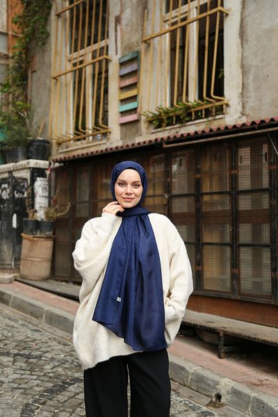 Hint İpek Jacquard Shawl Jakav23-13