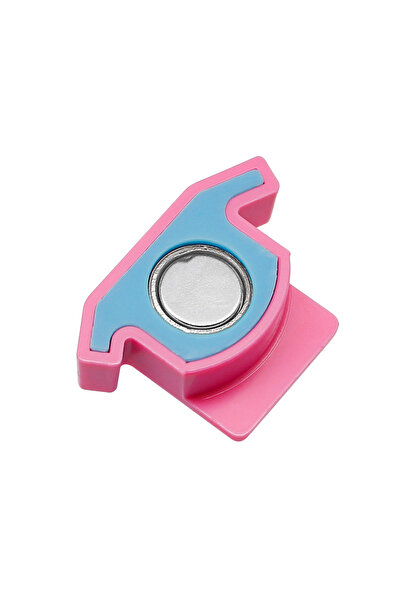 choice2 ماكينة خياطة متعددة الوظائف صغيرة الحجم باللون الوردي مع دليل مغناطيس...