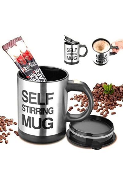 Generic Self Stirring Mug, Mixing Coffee Cup, Electric Stainless Steel Automatic Self Mixing & Spinning Cup,