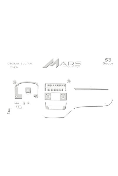 Marscockpitdesign أوتوكار سلطان كونسول-توربيدو 53 قطعة بعد 2015