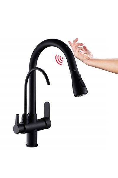 Rain Drop De la Robinetul Meu Professional 3-way kitchen faucet with start sensor