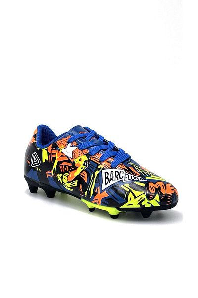 Playup Fh251-145 Pantofi pentru copii Halicasa și Crampoane cu șireturi SAKS BLUE