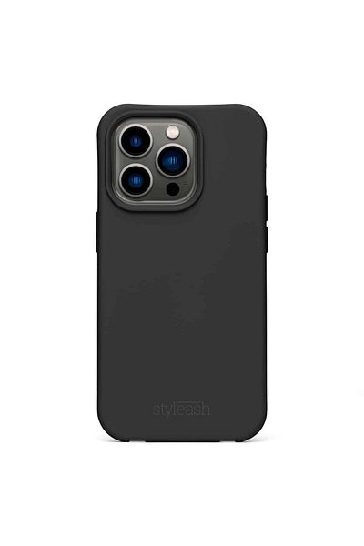 STYLEASH Husa telefon premium din TPU cu lant metalic detasabil Styleash, iPhone 14 Pro