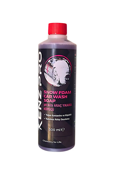 KenzPro KNZP1519 Ph Nötr Araç Yıkama Köpüğü - Snow Foam Car Washing Soap 500 ML
