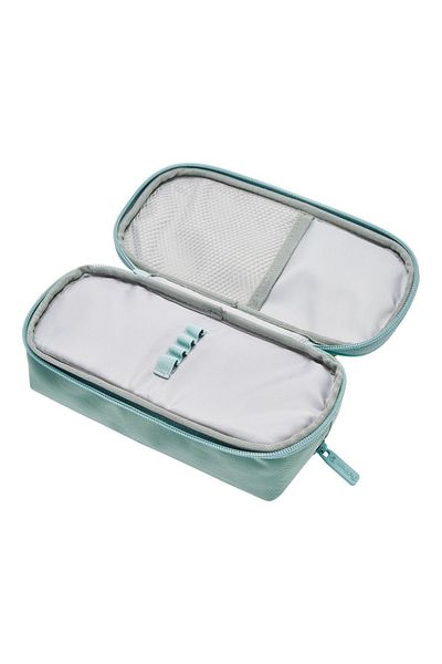 Pelikan Necessaire Quattro Twill, Color Mint, Material Fabric, Dimensions 11x7x22.5 cm
