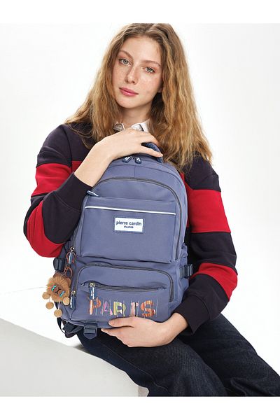 Pierre Cardin Girl's Multi-Eye Backpack School Bag 07Pc344