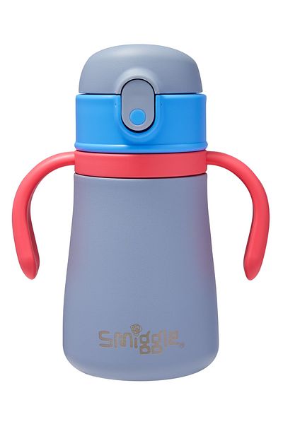 SMIGGLE Classic Tiny Stainless Steel Water Bottle Flask 360ml
