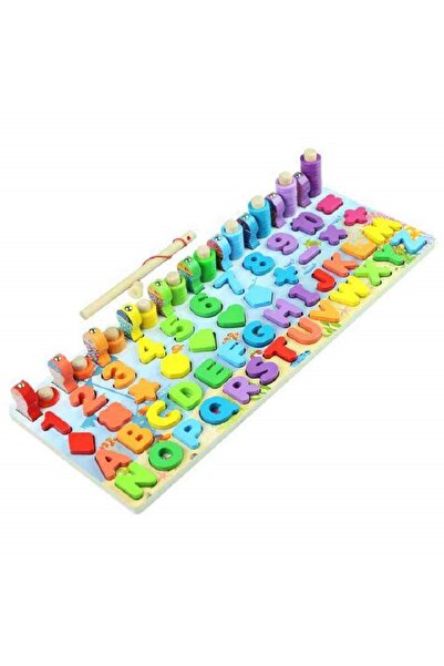 rexa ألعاب تعليمية على طراز البحر 6 في 1 ألغاز للأطفال هندسية ذكية ألعاب خشبي...