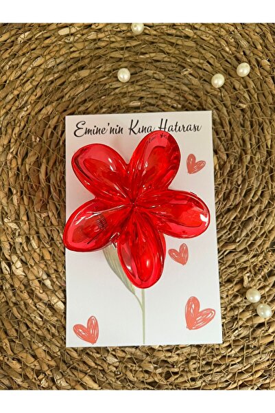 imzatasarım Renkli Lotus Toka Kına Gecesi Nedime Bride To Be Hatırası (10 ade...