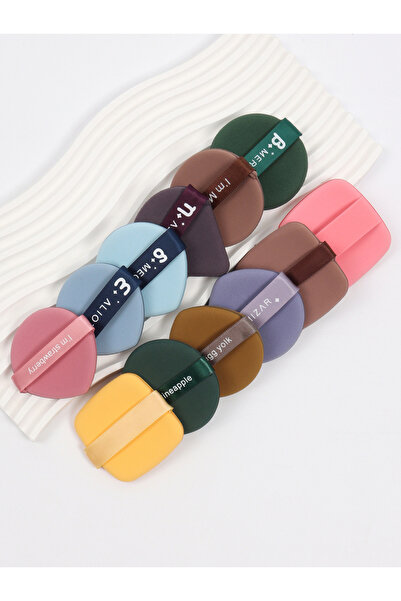 Choice4 ١٠ قطع من بودرة الوسادة الهوائية، ١٠-٢٠-٣٠-٥٠ كيسًا، ألوان وأشكال عشوائية. تحتوي على بودرة الوسادة الهوائية.