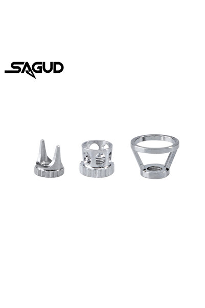 choice2 SD-43BCD Airbrush Nozzle Needle Cap Accessories Normal/Crown/Tomahawk...