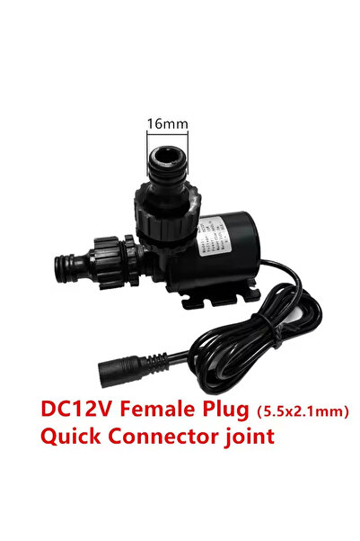 Choice3 مضخة مياه تعمل بالطاقة الشمسية بجهد 12 فولت تيار مستمر، ذات وصلة سريع...