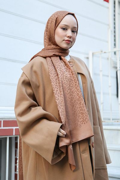 Hint İpek Jacquard Shawl Jakav17-01