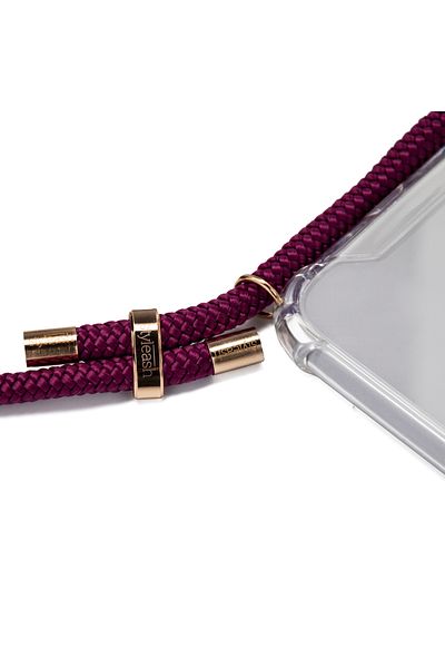 STYLEASH Transparent phone case with integrated cord Styleash, Samsung Galaxy S9 Plus