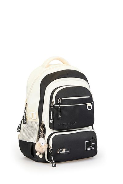 Pierre Cardin Unisex Children's Multi-Eye Backpack School Bag 07Pc1990