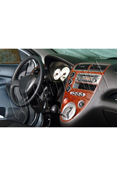 Marscockpitdesign هوندا سيفيك تايب R كربون مطلي 2001-2006 6 قطع