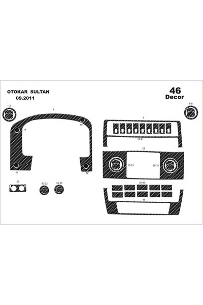 Marscockpitdesign أوتوكار سلطان ماكسي كونسول-توربيدو 46 قطعة بين 2012-2015