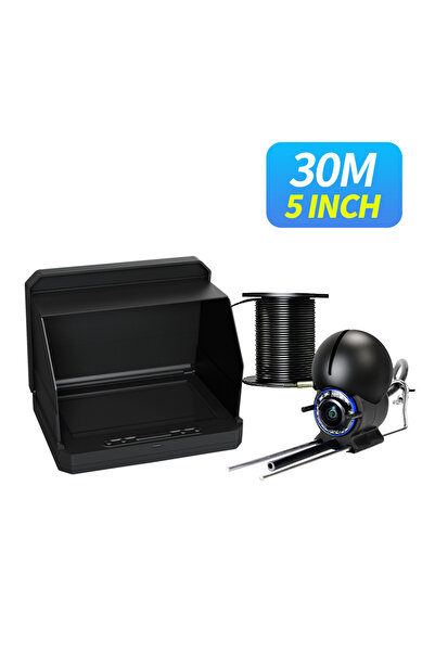 Choice4 5 INCH 30M Portable Fish Depth Finder Water Handheld 1080P 4.3 Inch L...