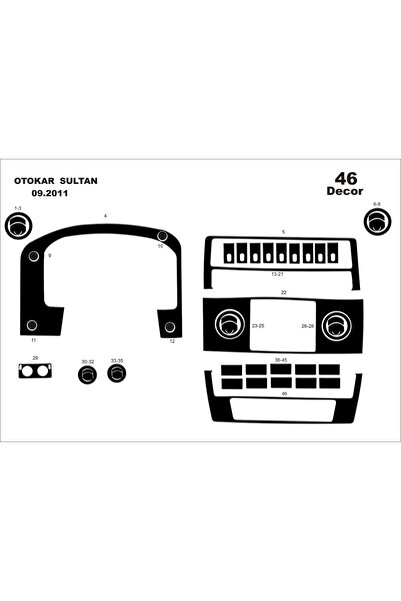 Marscockpitdesign أوتوكار سلطان ماكسي كونسول-توربيدو 46 قطعة بين 2012-2015