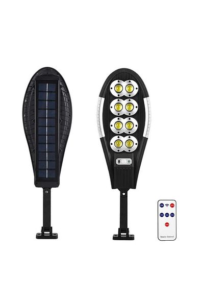 divendi-ro Solar street lamp with remote control, Jortan, 400W, 200 LED, IP65, motion sensor, 6500k, 1000lm