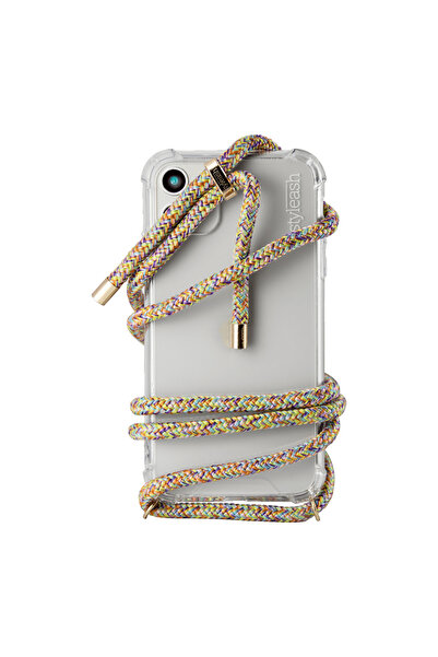 STYLEASH Husa telefon transparenta cu snur integrat Styleash, Huawei P30 Lite