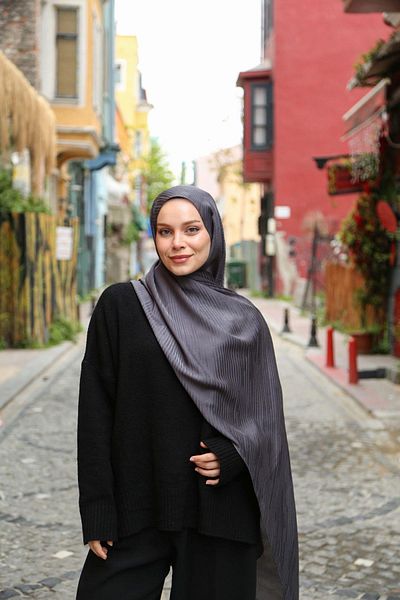Hint İpek Jacquard Shawl Jakav22-01