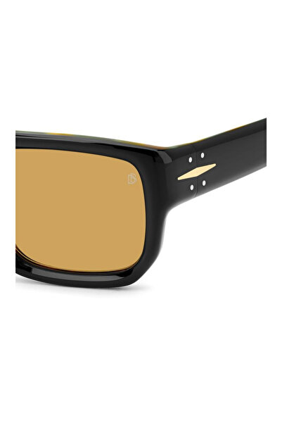 David Beckham 7132/S Wr7Vs 56 Yellow Glass Men's Sun