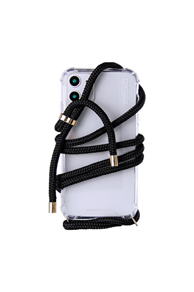 STYLEASH Διαφανής θήκη τηλεφώνου με ενσωματωμένο καλώδιο Styleash, iPhone XS Max