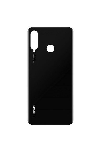 Dali Husă spate compatibilă cu Huawei P30 Lite, cameră 24MP, sticlă, neagră