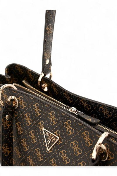 Guess Noelle Ii Brown Women's Shoulder Bag Hwqg9672250